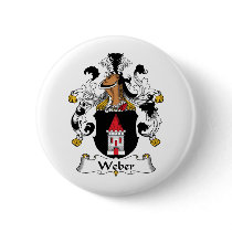 Weber Family Crest buttons by coatsofarms Weber Family Crest buttons