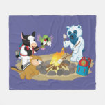 Webkinz | Campfire Marshmallows Fleece Blanket