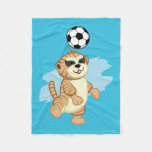 Webkinz | Meerkat Playing Soccer Fleece Blanket