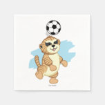 Webkinz | Meerkat Playing Soccer Napkin