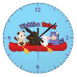 Webkinz | Webkinz Rules Canoe Trip Large Clock