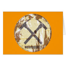 Webnuggetz Circle Logo Gifts Greeting Card