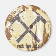 Webnuggetz Circle Logo Gifts Magnets
