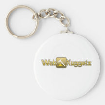 Webnuggetz Logo 1 Key Chain