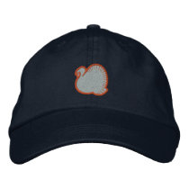 WEBSTER TURKEY DAY HAT embroidered hats by WEARYOUGOWEBSTER WEBSTER TURKEY DAY HAT embroidered hats