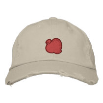 WEBSTER TURKEY DAY HAT embroidered hats by WEARYOUGOWEBSTER WEBSTER TURKEY DAY HAT embroidered hats