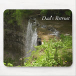WEBSTER'S FALLS045, Dad's Retreat Mousepads