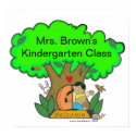 Wecome to Kindergarten/Personalize/Vera Trembach posters