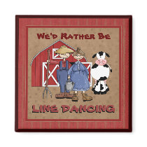 We'd rather be Line Dancing country magnet by RanchLady We'd rather be Line Dancing country magnet