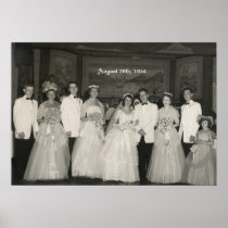 wedding 1954 posters