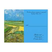wedding acceptance card post cards