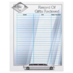 Wedding Album Gift Record Insert Pages Custom Flyer