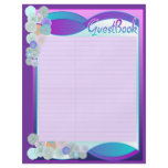 Wedding Album Guestbook Pages Custom Flyer