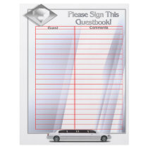 Wedding Album Guestbook Pages (Loose-leaf inserts) Flyer