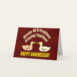 Wedding Anniversary Gifts Card