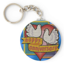 Wedding Anniversary Gifts Key Chain
