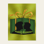 Wedding Anniversary Gifts Postcard