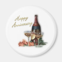 Wedding Anniversary Gifts Refrigerator Magnet