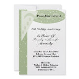 Wedding Anniversary Invitation invitation