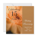 Wedding Anniversary Personalized Announcements