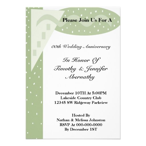 Anniversary Invitations