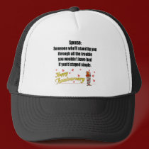wedding anniversary marriage hats by wedding_anniversary wedding anniversary marriage hats