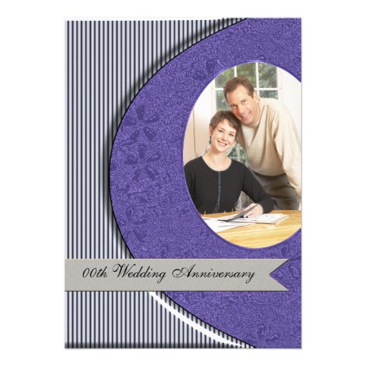 Wedding Anniversary Party Invitation (front side)