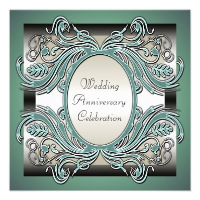 Wedding Anniversary Party Invitation