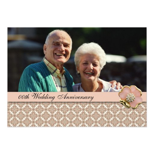 Wedding Anniversary Party Invitation