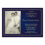 Wedding Anniversary Photo Invitations - 60th, 50th invitations