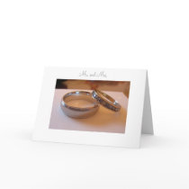 Wedding announcement cards
