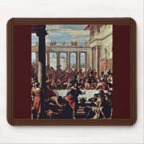 Wedding At Cana By Ricci Sebastiano Mouse Pad
