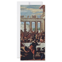 Wedding At Cana By Ricci Sebastiano Rack Card Design
