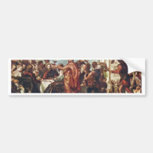 Wedding At Cana By Veronese Paolo (Best Quality) Bumper Stickers