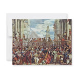 Wedding At Cana By Veronese Paolo (Best Quality) Custom Announcements