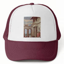 Wedding At Cana, Detail By Ricci Sebastiano Hats