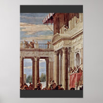 Wedding At Cana, Detail By Ricci Sebastiano Print