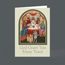 Wedding at Cana Greeting Card cards