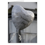 Wedding Balloon Greeting Cards