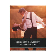 WEDDING BANNER | WEDDING CANVAS wrappedcanvas