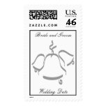 Wedding Bell Postage Stamp