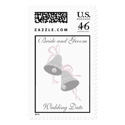 Wedding Bell Postage Stamp