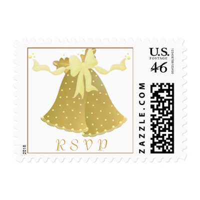 Wedding Bell RSVP Postage