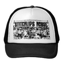 Wedding Bells  abstract Trucker Hats