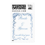 Wedding Bells and Ribbons Postage Stamp