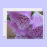 Wedding Bells are ringing invitations