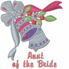 ladies_fitted_polo - Pretty pastel Wedding bells embroidered on tshirts, jackets and hoodies for the Bride and Grooms female family members too.: Sizes  Available colors: white