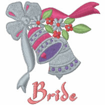 Wedding Bells - Bride embroidered shirts