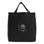 Wedding Bells BRIDE Tote Embroidered Tote Bag