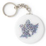 Wedding Bells-colourful Keychain